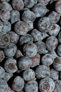 Full frame shot of blueberries