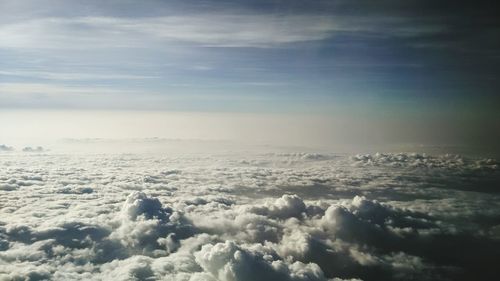 Clouds in sky