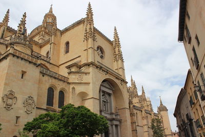 Low angle view of church