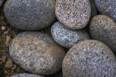 Full frame shot of stones