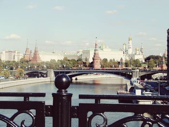 View of cityscape against sky