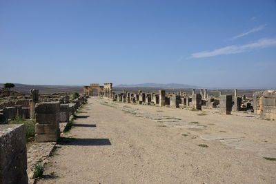 Volubilis, ruins of the colony of the roman empire