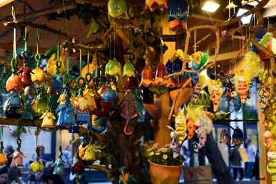 Fruits for sale at market stall