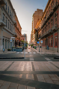 People walking on street in city