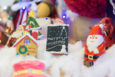 Close-up of cake for sale