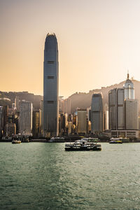 City at waterfront