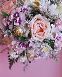 Close-up of rose bouquet