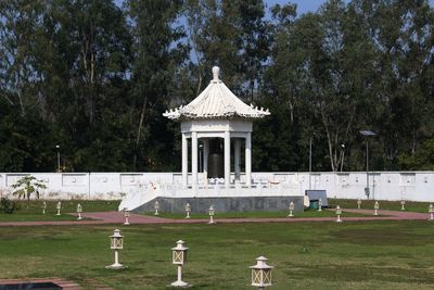 Built structure in park