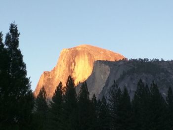 Scenic view of mountain against sky