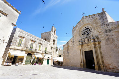 The cathedral in historic center of otranto, apulia, italy