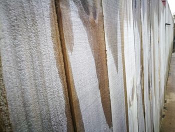 Full frame shot of curtain