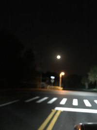 Road at night