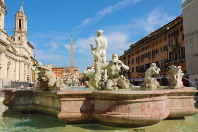 Piazza navona, rome, italy