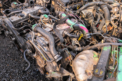 Close-up of rusty metal