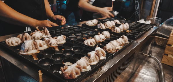 Takoyaki street food