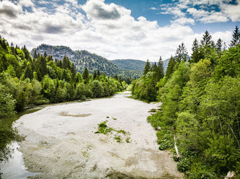 Bavarian landscape, drone shot