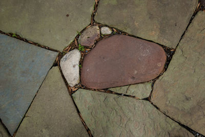Full frame shot of cracked wall