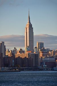 Skyscrapers in a city