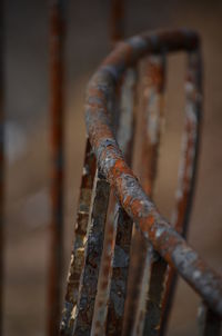 Close-up of rusty metal