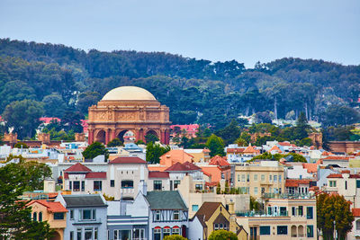 Buildings in city