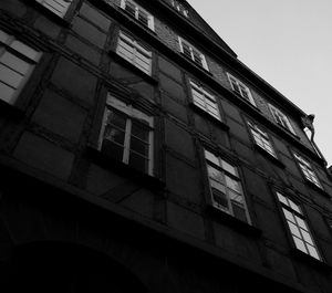 Low angle view of building against sky