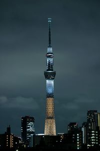 Low angle view of empire state building