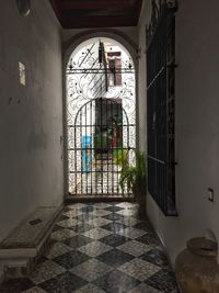 Corridor of building