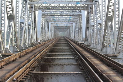 View of railroad tracks