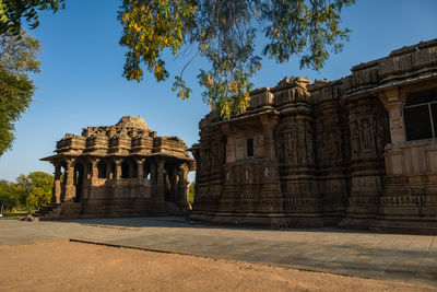 View of temple against sky