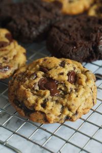 Close-up of cookie on plate