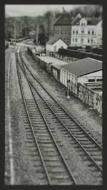 Railroad station platform