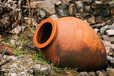 Close-up of rusty metal