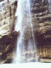 View of waterfall