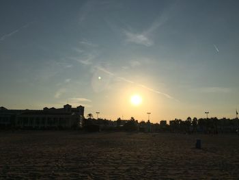 Scenic view of sky at sunset