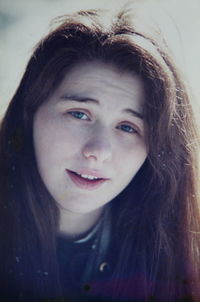 Portrait of young woman