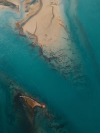 Coastal landscape in patagonia.