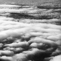 Reflection of clouds in water