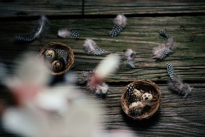 Close-up of christmas decorations