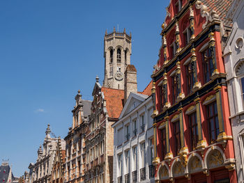 The city of bruges in belgium