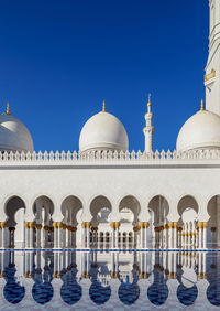 View of building against blue sky