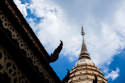 Low angle view of cathedral against sky