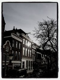 Low angle view of buildings against the sky