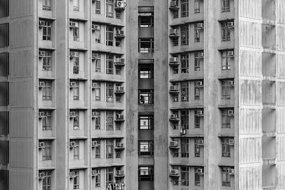 Full frame shot of residential building