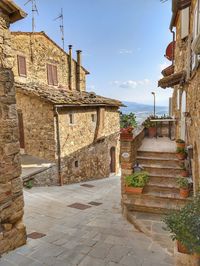 Old ruins against sky
