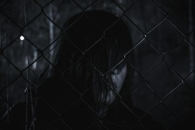 Full frame shot of fence