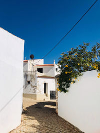 White buildings of a small typical village in southern europe