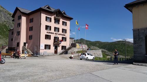 View of buildings in city