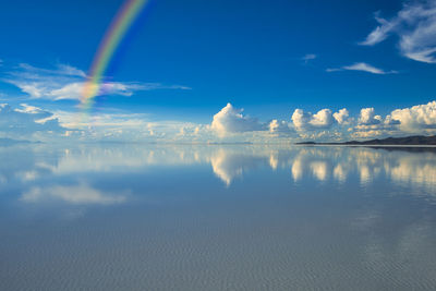 A superb view of uyuni salt lake