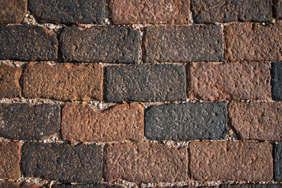 Full frame shot of cobblestone