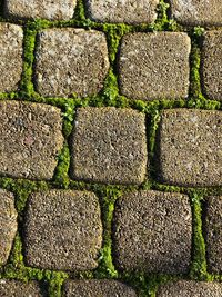 Full frame shot of stone wall